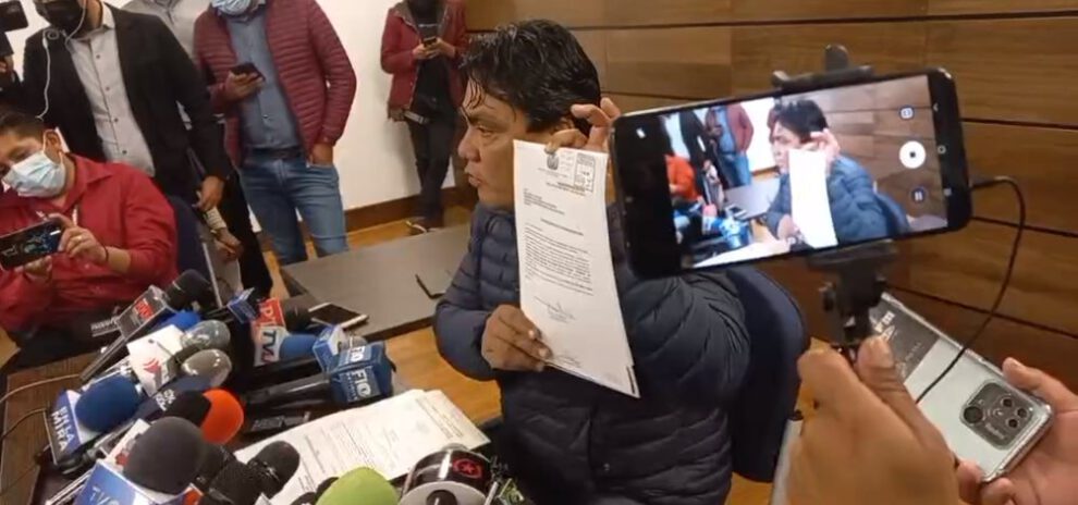 Héctor Arce manifiesta dudas sobre Iván Lima