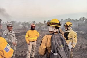 Incendio en el Parque Otuquis