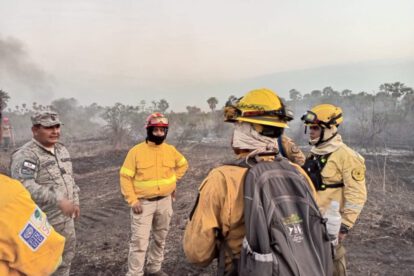 Incendio en el Parque Otuquis