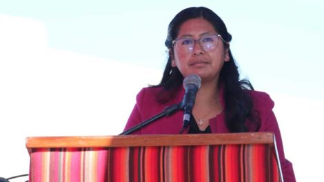 Eva Copa tilda de cobarde a Ramón Quintana por sus declaraciones sobre El Alto