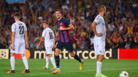 Hat-trick de Lewandowski en Champions League