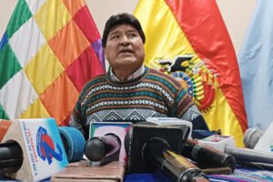 Evo Morales gabinete político