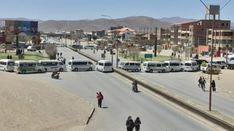 Incremento de costo del transporte público en Oruro