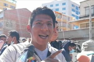 conflicto cocalero liderado por Arnold Alanez