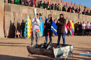 Fuego Suramericano en Tiwanaku