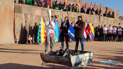Fuego Suramericano en Tiwanaku