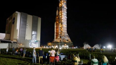 El cohete Artemis I de la NASA