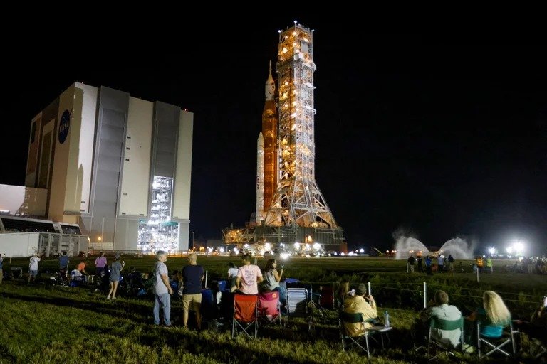 El cohete Artemis I de la NASA