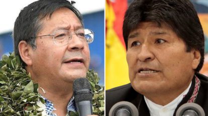 Luis Arce y Evo Morales en análisis político sobre el proceso de cambio