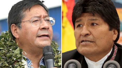 Luis Arce y Evo Morales en análisis político sobre el proceso de cambio