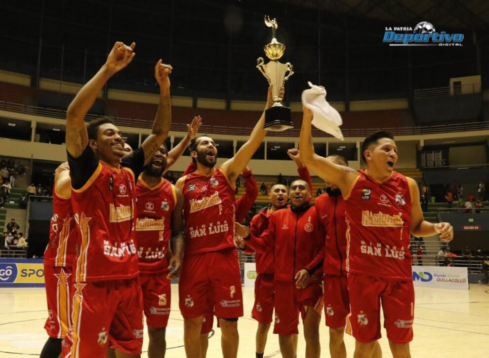 Nacional Potosí campeón Liga Nacional de Básquetbol