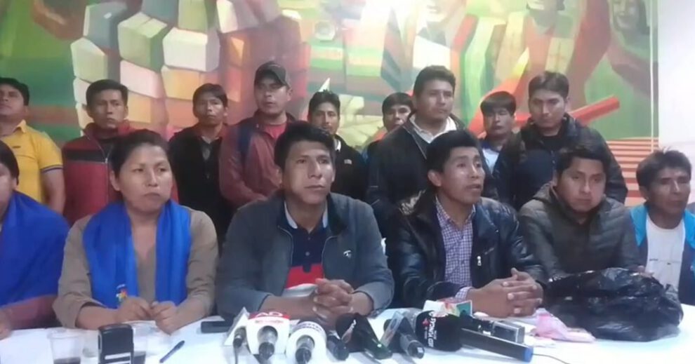 Marcha de Alanez para pedir autorización del mercado de coca
