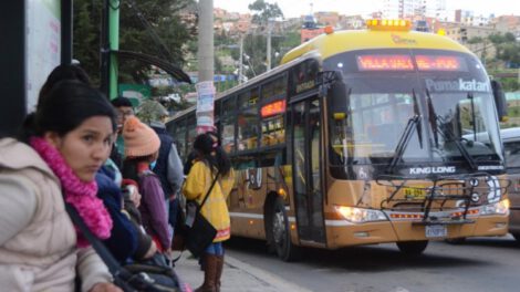 PumaKatari en funcionamiento