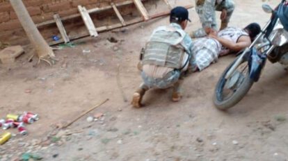 Delincuentes atrapados en San Ignacio de Velasco