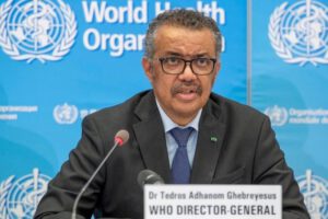 Fin de la pandemia según Tedros Adhanom Ghebreyesus de la OMS