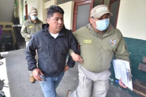 Freddy Machicado detenido por 15 delitos