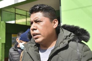 Freddy Machicado en el Penal de San Pedro