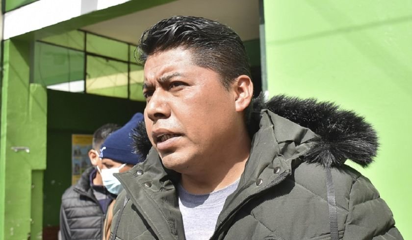 Freddy Machicado en el Penal de San Pedro