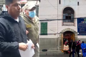 Detención preventiva de Machicado