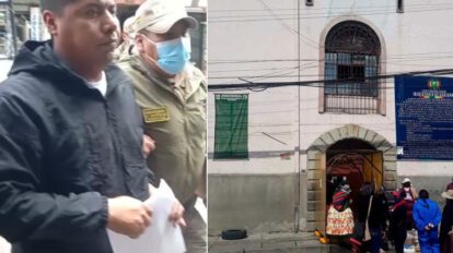 Detención preventiva de Machicado