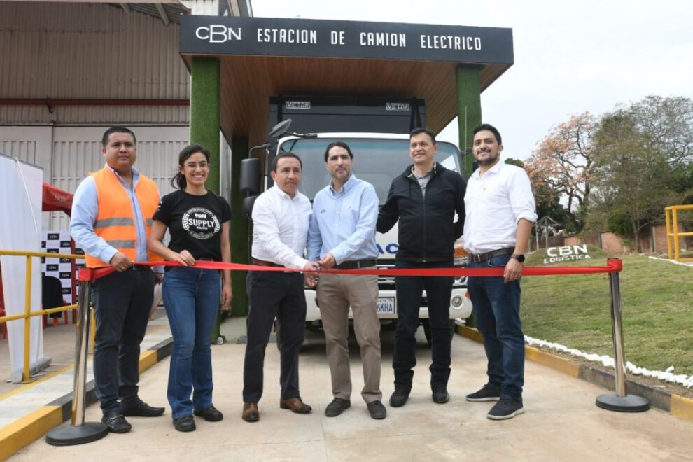 Camión eléctrico de CBN para la reducción de emisiones de carbono