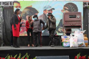 Programa de ayuda social inaugurado por la alcaldesa de El Alto