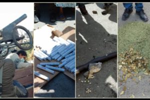 Investigación de armas en Villa El Carmen