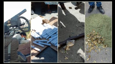 Investigación de armas en Villa El Carmen