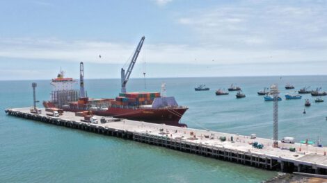 Ampliación del muelle del puerto de Ilo