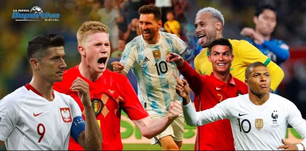 Fecha FIFA Mundial Qatar 2022 con selecciones en acción