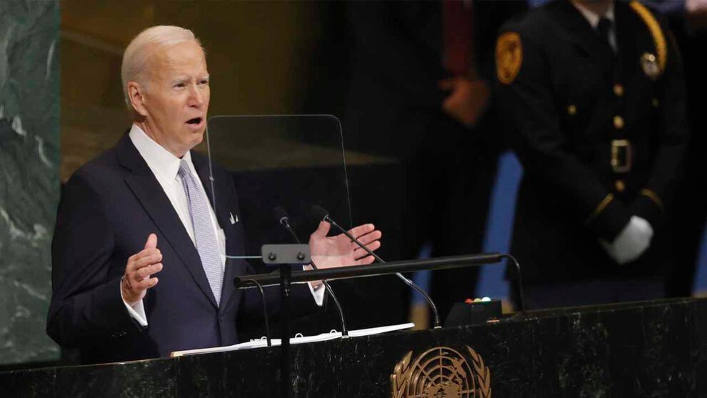 Biden denuncia agresión rusa en su intervención en la ONU