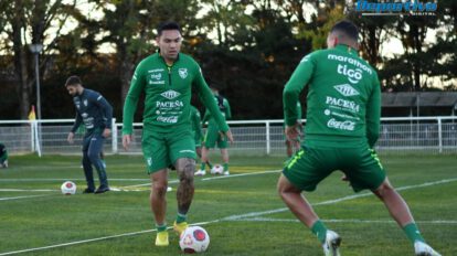 La Selección boliviana se prepara para el partido amistoso contra Senegal