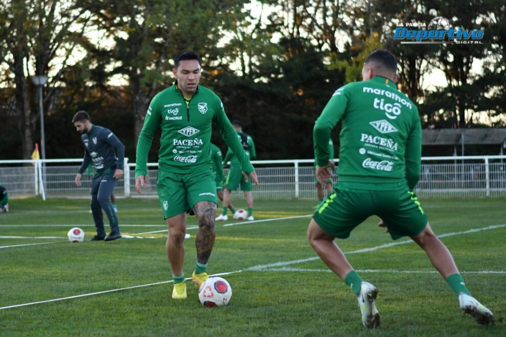 La Selección boliviana se prepara para el partido amistoso contra Senegal