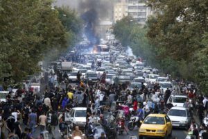 Protestas en Irán por la muerte de Mahsa Amini