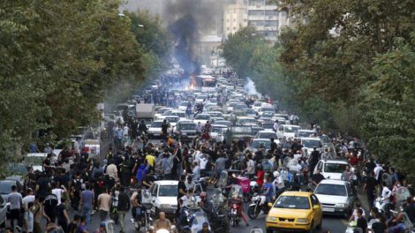 Protestas en Irán por la muerte de Mahsa Amini
