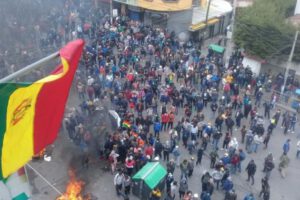 Manifestaciones por el conflicto de Adepcoca