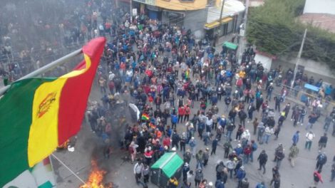 Manifestaciones por el conflicto de Adepcoca