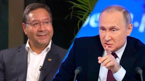 Putin invita a Luis Arce a Rusia para concretar acuerdos de cooperación