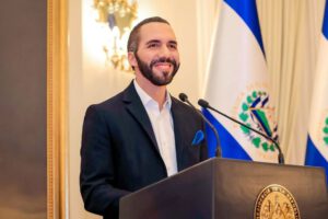 Reelección de Bukele en discurso