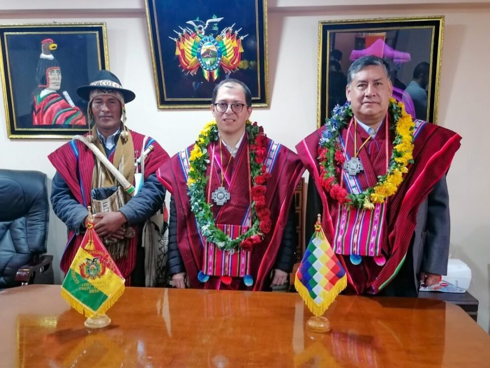 Justicia indígena originaria en la visita del fiscal colombiano Francisco Barbosa