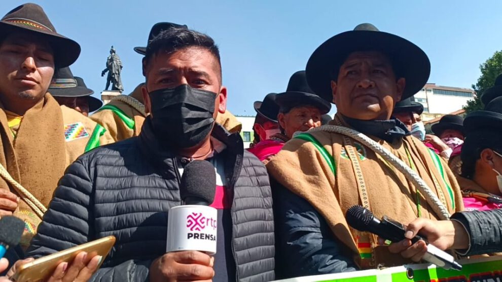 Respaldo al Gobierno de Arce por David Cuevas