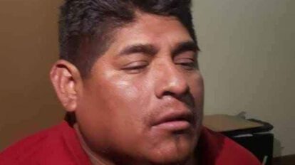 César Apaza, presidente del Comité de Autodefensa de Adepcoca