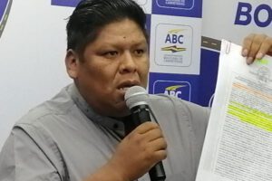 Caso coimas: presidente de la ABC, Henry Nina
