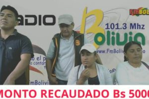 Cocaleros hacen una colecta solidaria para César Apaza
