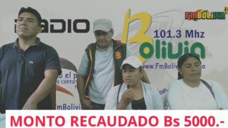 Cocaleros hacen una colecta solidaria para César Apaza
