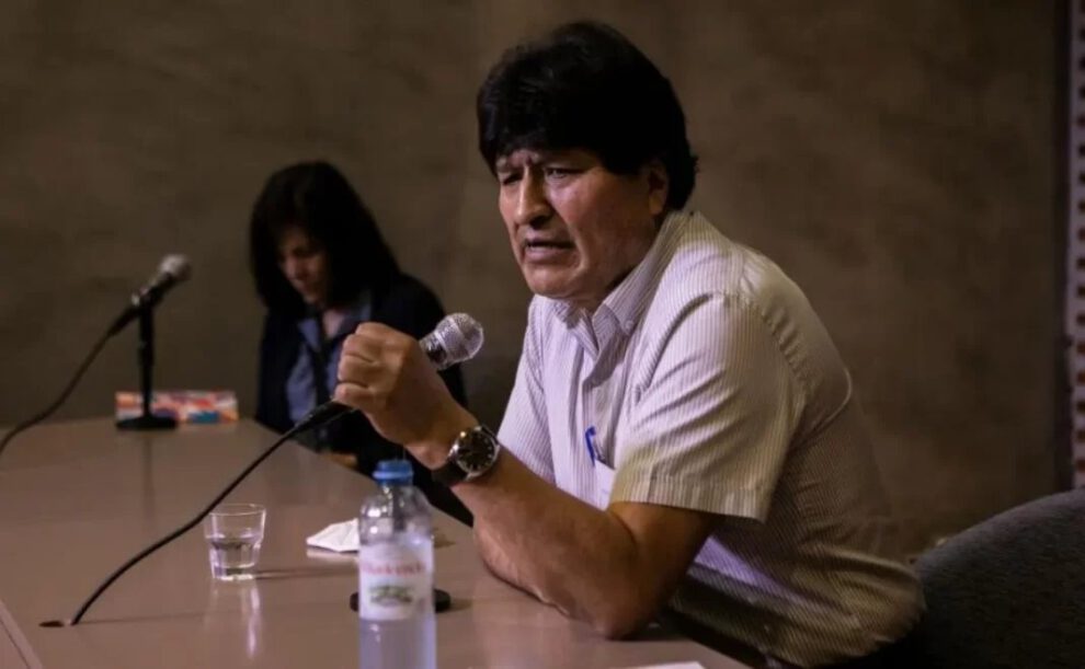 Evo Morales denuncia el plan negro en su contra