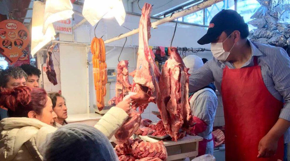 Incremento del precio de la carne de res en Bolivia