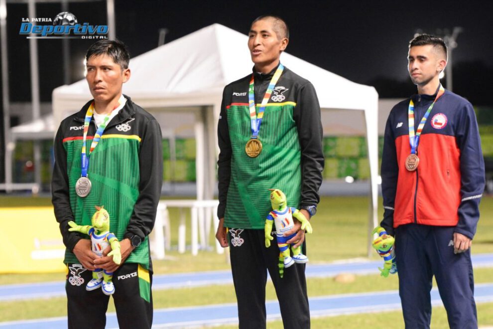 Vidal Basco abanderado de Bolivia en los Juegos Suramericanos