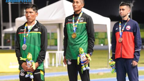 Vidal Basco abanderado de Bolivia en los Juegos Suramericanos
