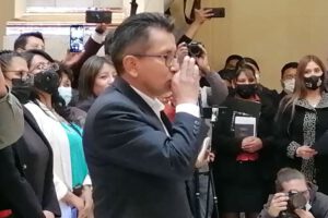 Pedro Callisaya Aro como nuevo Defensor del Pueblo